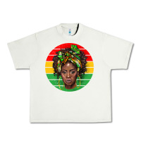 Pistachio black women Urban Heavy Tee - BarkalooDesign