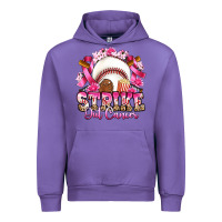 Tulip strike out cancer baseball Urban Hoodie - Artiststas