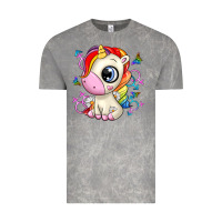 Cloud Rock unicorn Vintage Tee - Zillion Design Studio