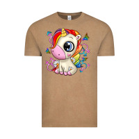 Vintage Coffee unicorn Vintage Tee - Zillion Design Studio