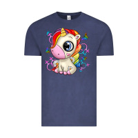 Vintage Denim unicorn Vintage Tee - Zillion Design Studio