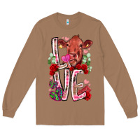 Toasted Coconut love cow valentine Long Sleeve Tee - RacoonDesign