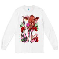 White love cow valentine Long Sleeve Tee - RacoonDesign
