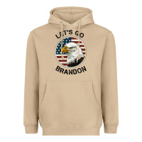 Mushroom Lets Go Brandon American Bald Eagle Heavyweight Hoodie - Jasminsmagicworld
