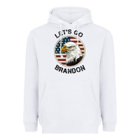 White Lets Go Brandon American Bald Eagle Heavyweight Hoodie - Jasminsmagicworld