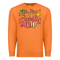 Carrot oh ship its a family trip summer vacation Premium Sweatshirt - MaliasSmallBusiness