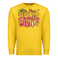 Lemon oh ship its a family trip summer vacation Premium Sweatshirt - MaliasSmallBusiness