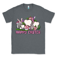 Charcoal Heather Happy Easter teeth Classic Tee - OliviaCreatesArt