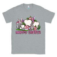 Heather Grey Happy Easter teeth Classic Tee - OliviaCreatesArt