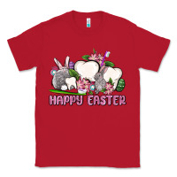Red Happy Easter teeth Classic Tee - OliviaCreatesArt