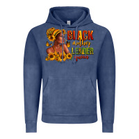 Vintage Denim Afro American black mother leader queen Vintage Hoodie - RanaPortraitStore