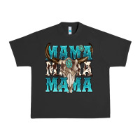 Pigment Black mama mama mama Urban Heavy Tee - texasbilliewilder