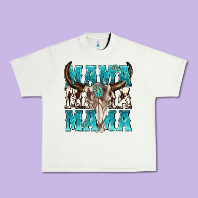 Mama Mama Mama Urban Heavy Tee Designed By Texasbilliewilder