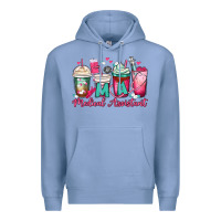 Colony Blue ma medical assistant coffee cups Premium Hoodie - MaliasSmallBusiness