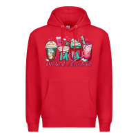 Red ma medical assistant coffee cups Premium Hoodie - MaliasSmallBusiness