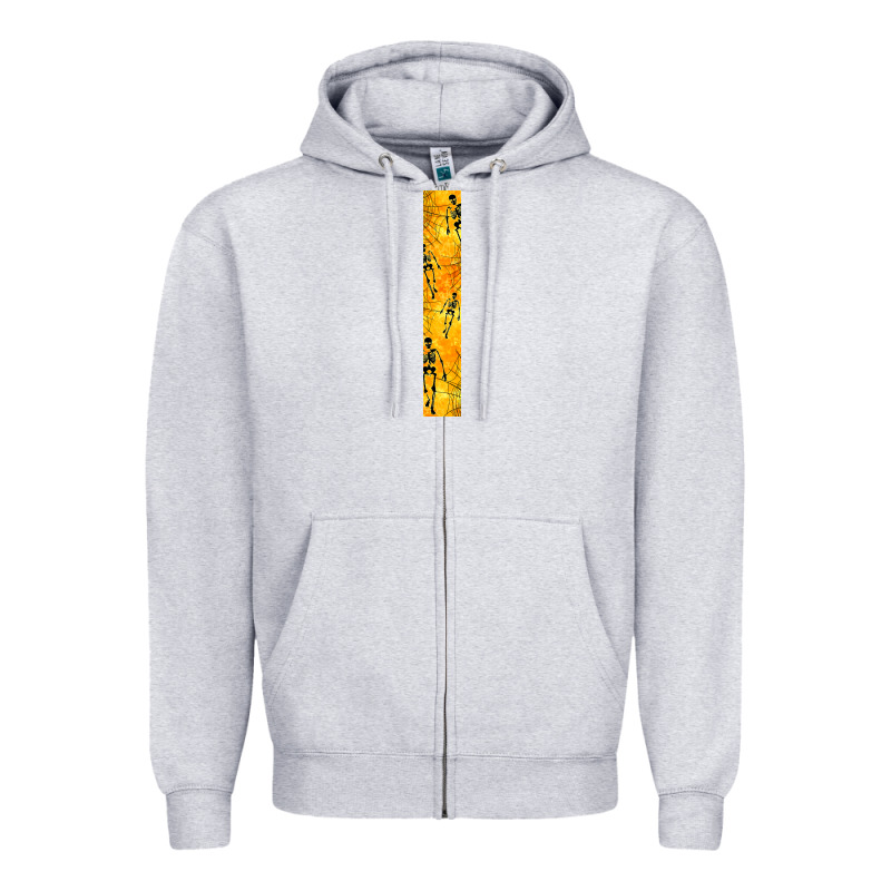 Halloween Key Fob Zipper Hoodie by BundleAndBundleShop | Teevron