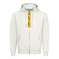 Oatmeal Heather Halloween Key Fob Zipper Hoodie - BundleAndBundleShop