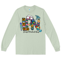 Matcha lpn licensed practial nurse Long Sleeve Tee - CowhideDigitalArt