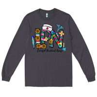 Smoke lpn licensed practial nurse Long Sleeve Tee - CowhideDigitalArt