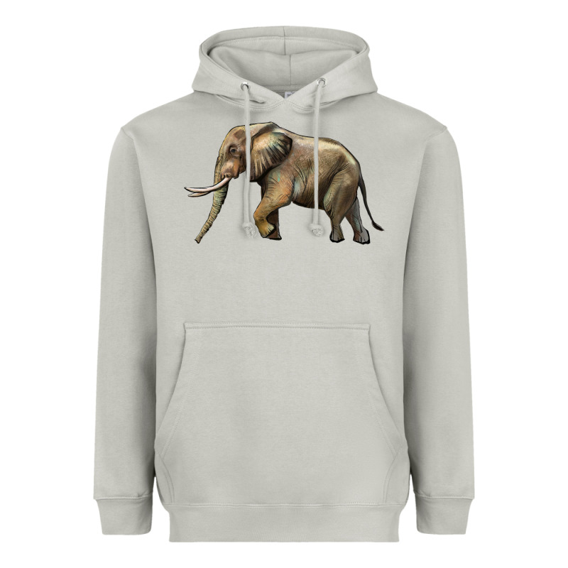 Elephant Heavyweight Hoodie by LillyAllenDesigns | Teevron