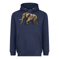 Navy Elephant Heavyweight Hoodie - LillyAllenDesigns