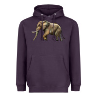 Plum Elephant Heavyweight Hoodie - LillyAllenDesigns
