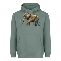 Sage Elephant Heavyweight Hoodie - LillyAllenDesigns