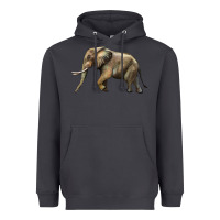 Smoke Elephant Heavyweight Hoodie - LillyAllenDesigns