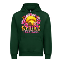 Forest Green strike out cancer softball Urban Hoodie - Artiststas