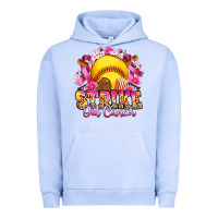 Pigment Grape Ice strike out cancer softball Urban Hoodie - Artiststas