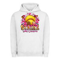 Pigment Lunar Rock strike out cancer softball Urban Hoodie - Artiststas