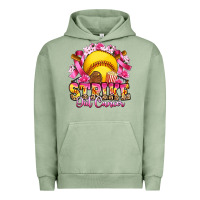 Strike Out Cancer Softball Urban Hoodie | Teevron