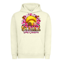 Pigment Pistachio strike out cancer softball Urban Hoodie - Artiststas