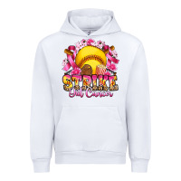 White strike out cancer softball Urban Hoodie - Artiststas