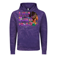 Cloud Purple A queen will always turn pain into power Vintage Hoodie - RanaPortraitStore