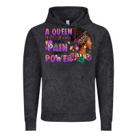 Vintage Black A queen will always turn pain into power Vintage Hoodie - RanaPortraitStore