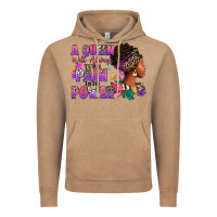 Vintage Coffee A queen will always turn pain into power Vintage Hoodie - RanaPortraitStore