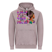 Vintage Zinc A queen will always turn pain into power Vintage Hoodie - RanaPortraitStore