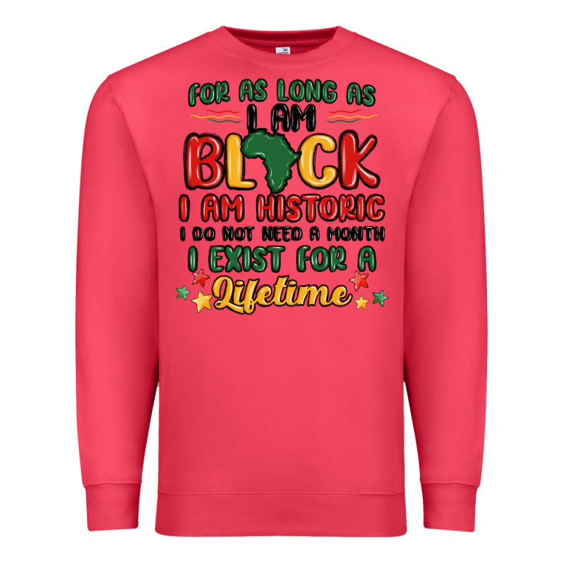 Black History Month Malia Premium Sweatshirt by MaliasSmallBusiness | Teevron