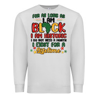 Dove Grey black history month malia Premium Sweatshirt - MaliasSmallBusiness
