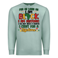 Seafoam black history month malia Premium Sweatshirt - MaliasSmallBusiness