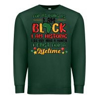 Sports Green black history month malia Premium Sweatshirt - MaliasSmallBusiness