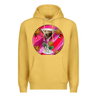 Antique Gold Christmas espresso martini Premium Hoodie - AdoDesignShop