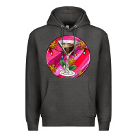Charcoal Heather Christmas espresso martini Premium Hoodie - AdoDesignShop