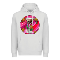 Dove Grey Christmas espresso martini Premium Hoodie - AdoDesignShop