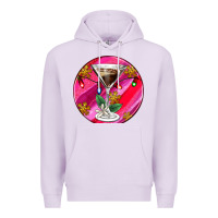 Lilac Christmas espresso martini Premium Hoodie - AdoDesignShop