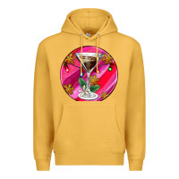 Mustard Christmas espresso martini Premium Hoodie - AdoDesignShop