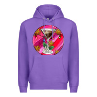Purple Christmas espresso martini Premium Hoodie - AdoDesignShop
