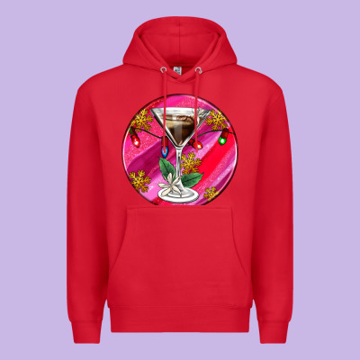 Christmas Espresso Martini Premium Hoodie Designed By Adodesignshop