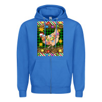 True Royal Christmas Chicken Zipper Hoodie - Artiststas